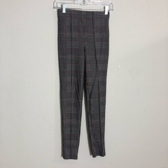 2/$20 Forever 21 F21 Thick Plaid Leggings - Picture 5 of 9